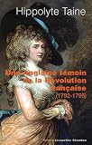 Une Anglaise t�moin de la R�volution fran�aise : 1792-1795