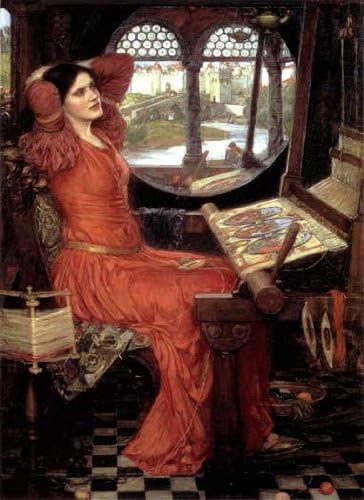 I am Half Sick of Shadows-Lady of Shallot, John William Waterhouse (16X22)
