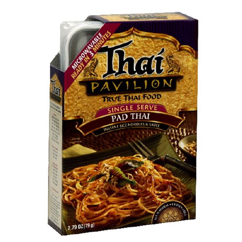 Thai Pavilion Single Serve Microwavable Pad Thai, 2.79-Ounce Units (Pack of 6)