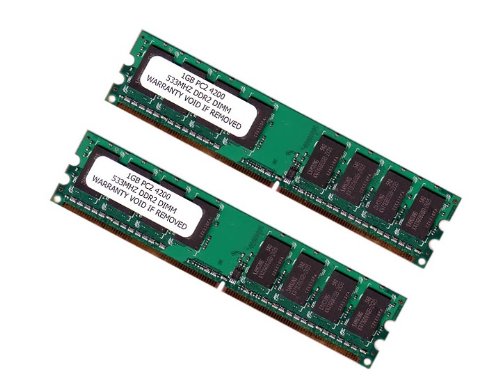 Komputerbay 2GB 2x 1GB DDR2 PC2 4200 533Mhz 240 Pin DIMM 2 GB KIT