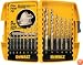 DeWalt DW1169 Pilot Point Twist Drill Bit Assortment, 14-Piece