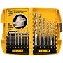 DeWalt DW1169 Pilot Point Twist Drill Bit Assortment, 14-Piece