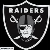 Oakland Raiders 8x8 COLOR Die Cut Window Cling