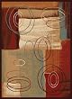 Home Dynamix Madlena 3282-500 5-Feet 2-Inch by 7-Feet 2-Inch Area Rug, Brown