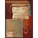 Home Dynamix Madlena 3282-500 5-Feet 2-Inch by 7-Feet 2-Inch Area Rug, Brown