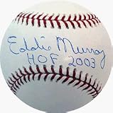 Eddie Murray Autographed Official MLB Baseball with HOF Inscription