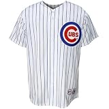 Men`s Chicago Cubs #1 Kosuke Fukudome Home Replica Jersey