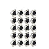 GLS Audio XLR Female Jack 3 Pin - Panel Mount Jacks D Series Size XLR-F - 20 PACK