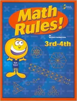 Amazon.com: Math rules!: 3rd-4th grade 25 week enrichment challenge