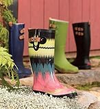 Chooka Women's Top Solid Tall Rain Boot,Green,7 M US