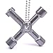 New Cross Train Electrical Cabinet Elevator Key Alloy Triangle Square