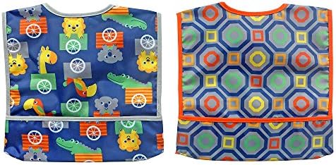 Hamco Boy 2 Pack Crumb-catcher Circus Bib