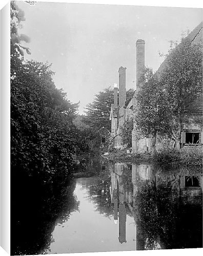 Canvas Prints of Brinsop Court from Country Life 