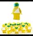 LEGO FUTURON SPACEMAN x 10 - PRICE IS FOR TEN FIGURES