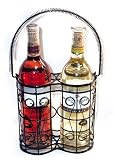 Double Verticle Wine Holder