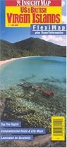 Insight Map Us & British Virgin Islands: Fleximap Plus Travel Information (Insight Fleximaps)