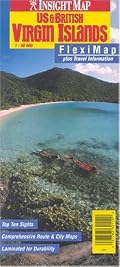 Insight Map Us & British Virgin Islands: Fleximap Plus Travel Information (Insight Fleximaps)