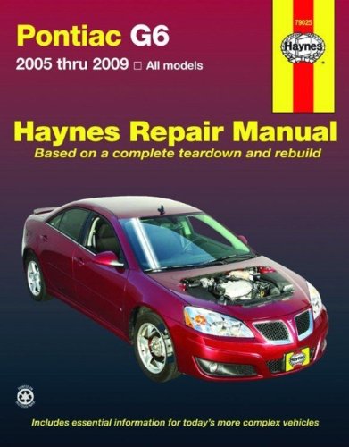 Pontiac G6 2005 thru 2009 (Haynes Repair Manual)