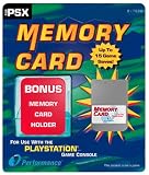 Memory Card With Case For PlayStation
