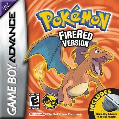 Childrens Toyshop  Video Games : Pokemon FireRed W/ Wireless Adapter