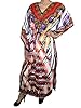 Womans Kaftans Red Violet Floral Beach Holiday Caftans Gift Idea