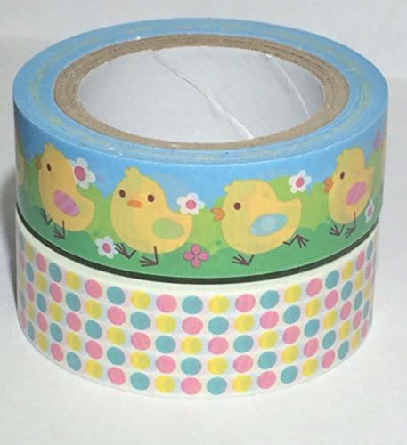 Spring Washi Masking Tape (set of 2)