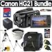 Canon VIXIA HG21 Advanced 120 GB HDD 12x Optical Zoom Digital Camcorder 8GB Accessory Bundle