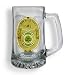 Firefighters, Genuine Irish - 25 Oz. Glass Beer Tankard, Single