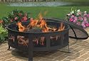 CobraCo FB6540 Round Bravo Fire Pit with Screen and Cover