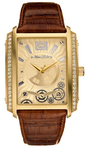 Marc Ecko Men's E12568G1 The OG Brown Leather Watch