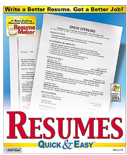 Software: Resumes Quick & Easy 5.0