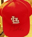 Lee Smith autographed NL baseball or St. Louis Cardinals replica cap (Item=Cardinals cap)