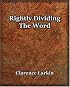 Rightly Dividing The Word (1921)