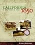 California 1850: A Snapshot in Time (Travel and Local Interest)