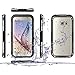 Galaxy S6 Case ,Waterproof Case Dustproof Shockproof Snowproof Gel Touch Screen Ipx8 Swimming Diving Cover For Samsung GALAXY S6 2015 (black)