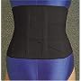 Lumiscope Criss Cross Black Back Support, Extra Large