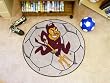 Arizona State Sun Devils 29" Round Soccer Ball Floor Mat (Rug)