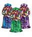 Acrylic Gum Worx Gumball Machine Bank - Blue