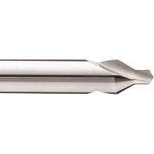 Magafor S115 5 Piece, 2 Flute, 60 Degrees Cutting Angle High-Speed Steel Uncoated (Bright) Combination Center Drill And Countersink Bit Set With Double End