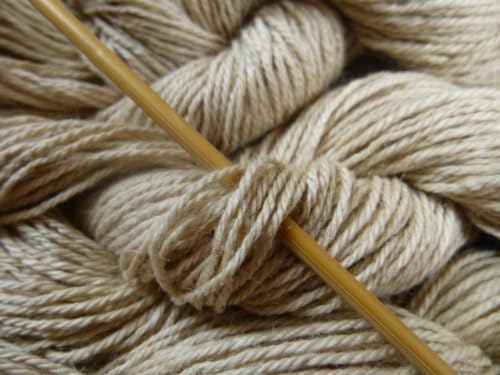 Wheat Beige 100% Wool Sock Sports Yarn