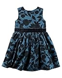 カーターズ Carter's ワンピース & ベビー・デポ モスリン ウォッシュクロス Sateen Dress 9M (67-72cm) [並行輸入品]