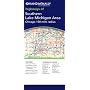 Chicago 150-Mile Radius - Southern Lake Michigan (Rand McNally Folded Map: Cities)