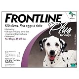 3 Month FRONTLINE® Plus for Dogs Purple (44-88lbs)