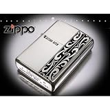 zippo*ジッポー（レギュラー)タトゥーアートZippoシルバー縦柄