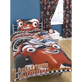 Character World Roary Light Em Up Single Panel Duvet Set