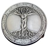 Buckle Rage ECO Tree of Life Unique Cute Belt Buckle Nature Green Silver One Size