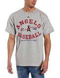 MLB Mens Los Angeles Angels Of Anaheim Dial It Up Basic Tee