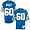 Reebok Detroit Lions #60 Mike Utley Light Blue Tackle Twill Throwback Football Jersey