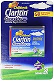 UPC 041100809810 product image for Claritin Children's ND Chewable Tablets 5mg/antihistamine - Grape - 50 ct | upcitemdb.com