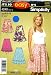 Gypsy Skirts | Bohemian Skirts - It's So Easy Simplicity Gypsy Skirt Sewing Pattern Size A 6 to 18